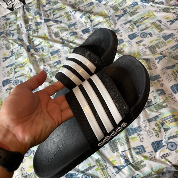 adidas slides men size 14